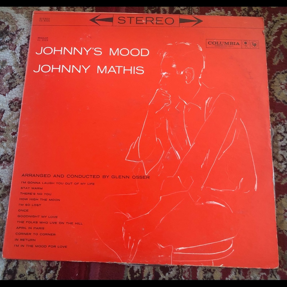 Johnny’s Mood Johnny Mathis Vinyl Record
